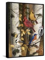 Autumn Friends-William Vanderdasson-Framed Stretched Canvas