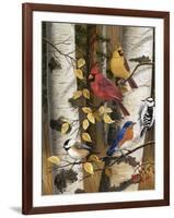 Autumn Friends-William Vanderdasson-Framed Giclee Print