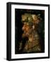 Autumn, from a Series Depicting the Four Seasons, Commissioned by Emperor Maximilian II-Giuseppe Arcimboldo-Framed Giclee Print