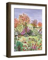 Autumn from the Four Seasons (One of a Set of Four)-Hilary Jones-Framed Giclee Print