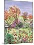 Autumn from the Four Seasons (One of a Set of Four)-Hilary Jones-Mounted Giclee Print