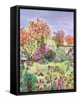 Autumn from the Four Seasons (One of a Set of Four)-Hilary Jones-Framed Stretched Canvas