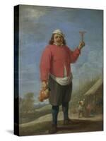 Autumn (From the Series the Four Season), C. 1644-David Teniers the Younger-Stretched Canvas