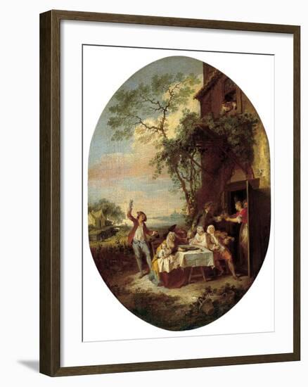 Autumn (From the Series the Four Season)-Pierre-Antoine Quillard-Framed Giclee Print