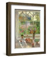 Autumn Fruit and Flowers, 2001-Timothy Easton-Framed Giclee Print