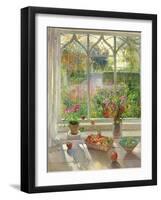 Autumn Fruit and Flowers, 2001-Timothy Easton-Framed Giclee Print