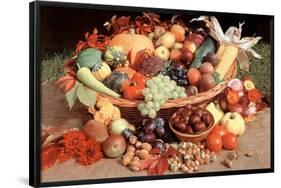 Autumn Fruit (Still Life) Art Poster Print-null-Framed Poster