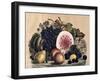 Autumn Fruit-Currier & Ives-Framed Giclee Print