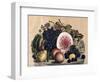 Autumn Fruit-Currier & Ives-Framed Giclee Print