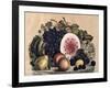 Autumn Fruit-Currier & Ives-Framed Giclee Print