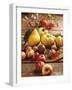 Autumn Fruits: Quinces, Medlars, Rowan Berries, Apples & Pears-Luzia Ellert-Framed Photographic Print