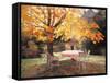 Autumn Garden-Victor Charreton-Framed Stretched Canvas