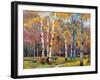 Autumn Glade-Robert Moore-Framed Art Print