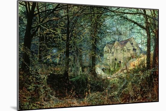 Autumn Glory: the Old Mill, 1869-John Atkinson Grimshaw-Mounted Giclee Print