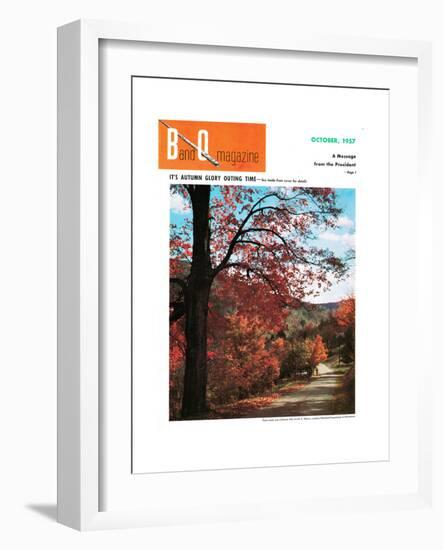 Autumn Glory-M.E. Warren-Framed Giclee Print