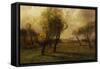 Autumn Glow, 1897-John Francis Murphy-Framed Stretched Canvas