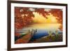 Autumn Glow Crop v2-Julia Purinton-Framed Art Print