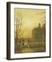 Autumn Gold-John Atkinson Grimshaw-Framed Premium Giclee Print