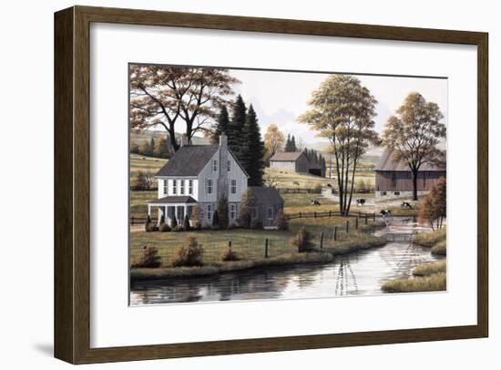 Autumn Grazing-Bill Saunders-Framed Giclee Print