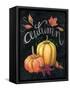 Autumn Harvest I Gold Pumpkin-Mary Urban-Framed Stretched Canvas