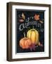 Autumn Harvest I Gold Pumpkin-Mary Urban-Framed Art Print