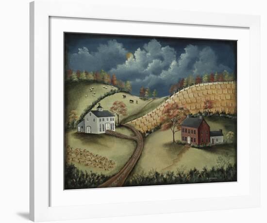 Autumn Harvest-Barbara Jeffords-Framed Art Print