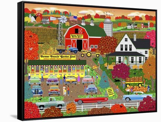 Autumn Harvest-Mark Frost-Framed Stretched Canvas