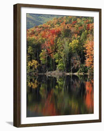 Autumn, Heart Lake, New York, USA-Charles Gurche-Framed Premium Photographic Print