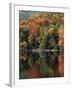 Autumn, Heart Lake, New York, USA-Charles Gurche-Framed Premium Photographic Print