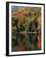 Autumn, Heart Lake, New York, USA-Charles Gurche-Framed Premium Photographic Print