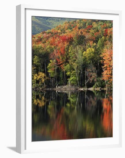 Autumn, Heart Lake, New York, USA-Charles Gurche-Framed Premium Photographic Print