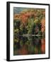 Autumn, Heart Lake, New York, USA-Charles Gurche-Framed Premium Photographic Print