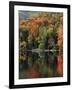 Autumn, Heart Lake, New York, USA-Charles Gurche-Framed Photographic Print