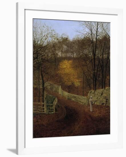 Autumn (Herbst), 1878-John Atkinson Grimshaw-Framed Giclee Print