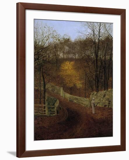 Autumn (Herbst), 1878-John Atkinson Grimshaw-Framed Giclee Print