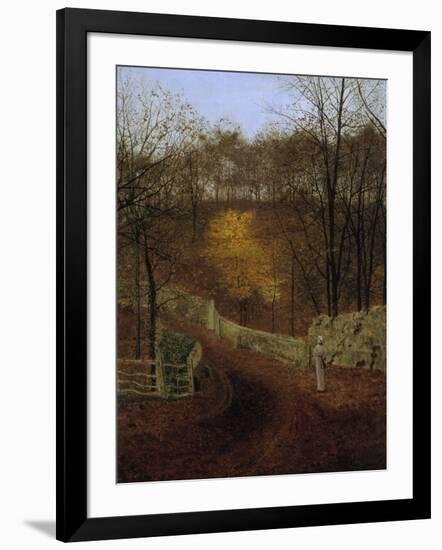 Autumn (Herbst), 1878-John Atkinson Grimshaw-Framed Giclee Print