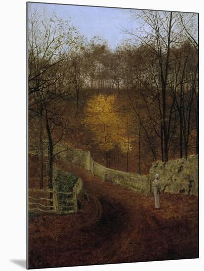 Autumn (Herbst), 1878-John Atkinson Grimshaw-Mounted Giclee Print
