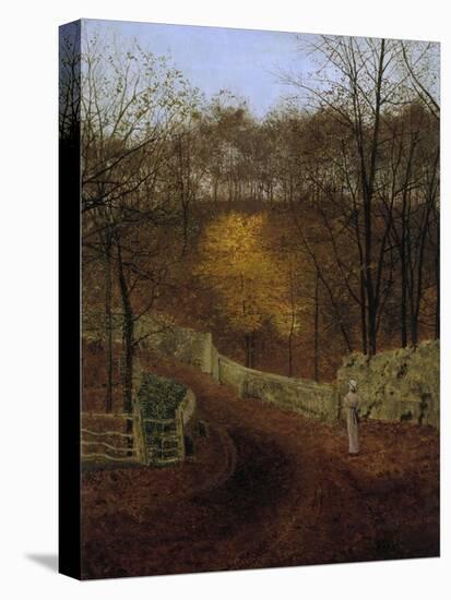 Autumn (Herbst), 1878-John Atkinson Grimshaw-Stretched Canvas