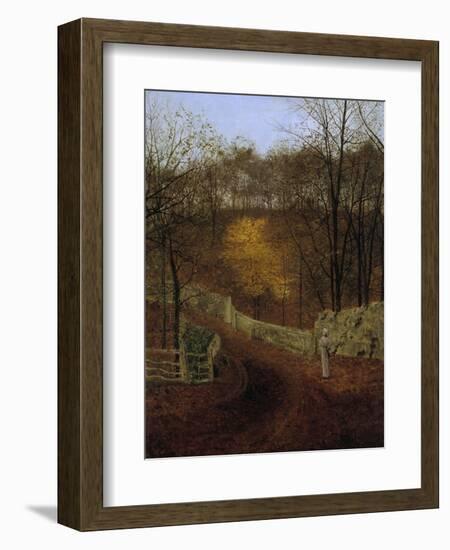 Autumn (Herbst), 1878-John Atkinson Grimshaw-Framed Giclee Print