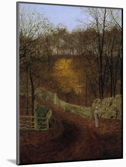 Autumn (Herbst), 1878-John Atkinson Grimshaw-Mounted Giclee Print