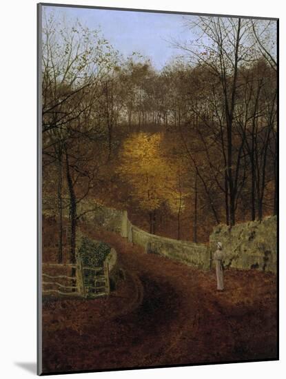 Autumn (Herbst), 1878-John Atkinson Grimshaw-Mounted Giclee Print