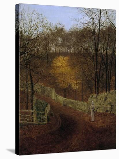 Autumn (Herbst), 1878-John Atkinson Grimshaw-Stretched Canvas