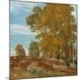 Autumn Hilltop, New England, 1906-Henry Alexander-Mounted Giclee Print