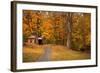 Autumn Home-Natalie Mikaels-Framed Photographic Print