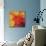 Autumn Hues I-Blue Fish-Mounted Art Print displayed on a wall