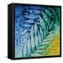 Autumn Hues II-Blue Fish-Framed Stretched Canvas