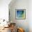 Autumn Hues II-Blue Fish-Framed Art Print displayed on a wall