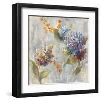 Autumn Hydrangea II-Danhui Nai-Framed Art Print