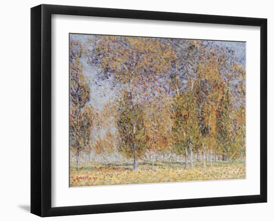 Autumn Impression, Saint-Cyr-Du-Vaudreuil, 1899-Gustave Loiseau-Framed Giclee Print