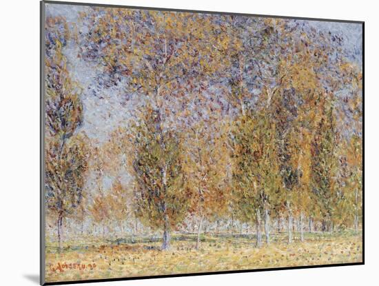 Autumn Impression, Saint-Cyr-Du-Vaudreuil, 1899-Gustave Loiseau-Mounted Giclee Print